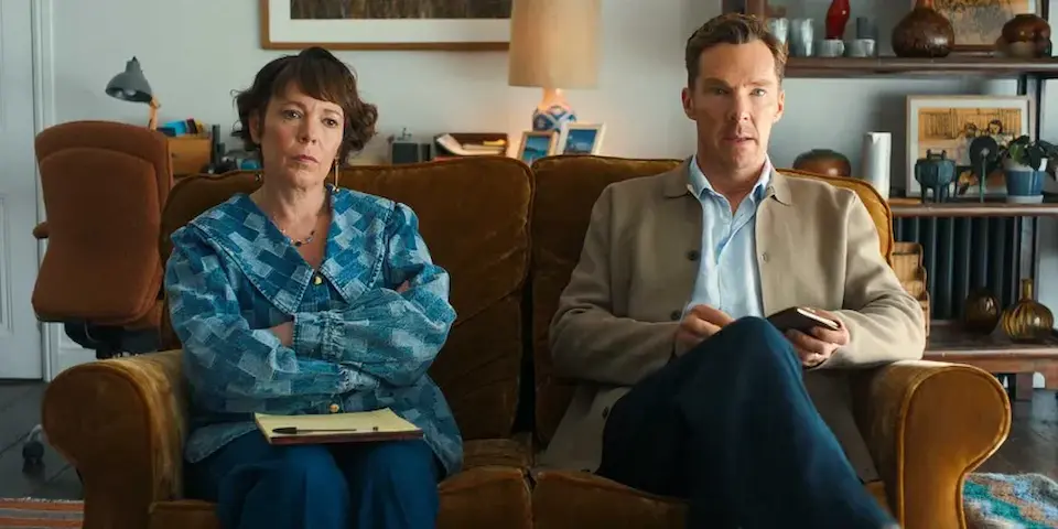 olivia colman benedict cumberbatch the roses therapy